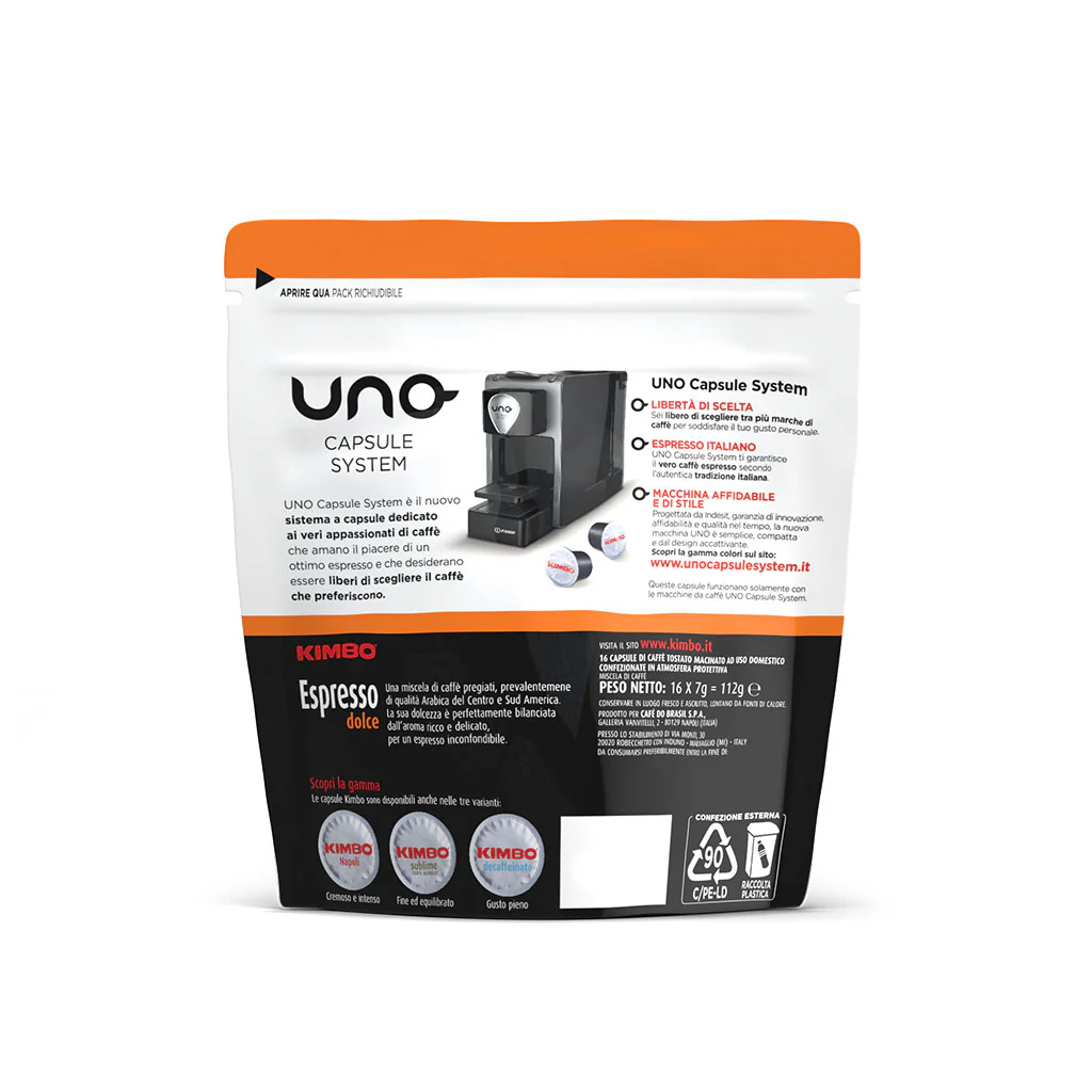 Capsule Uno System - Dolce - 16 Capsule - Image 4