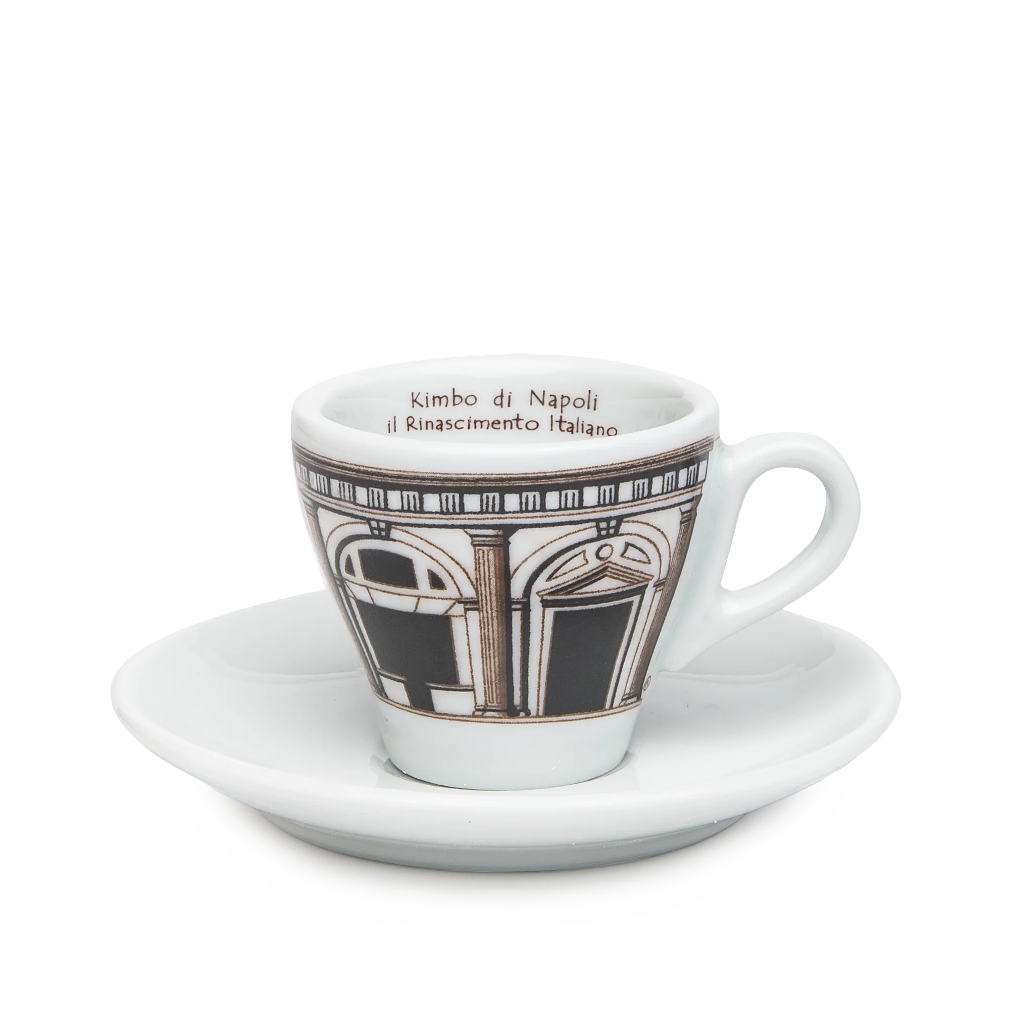 Tazzine - Set di 6 tazzine da caffè con piatto Collezione "Rinascimento" - Image 4