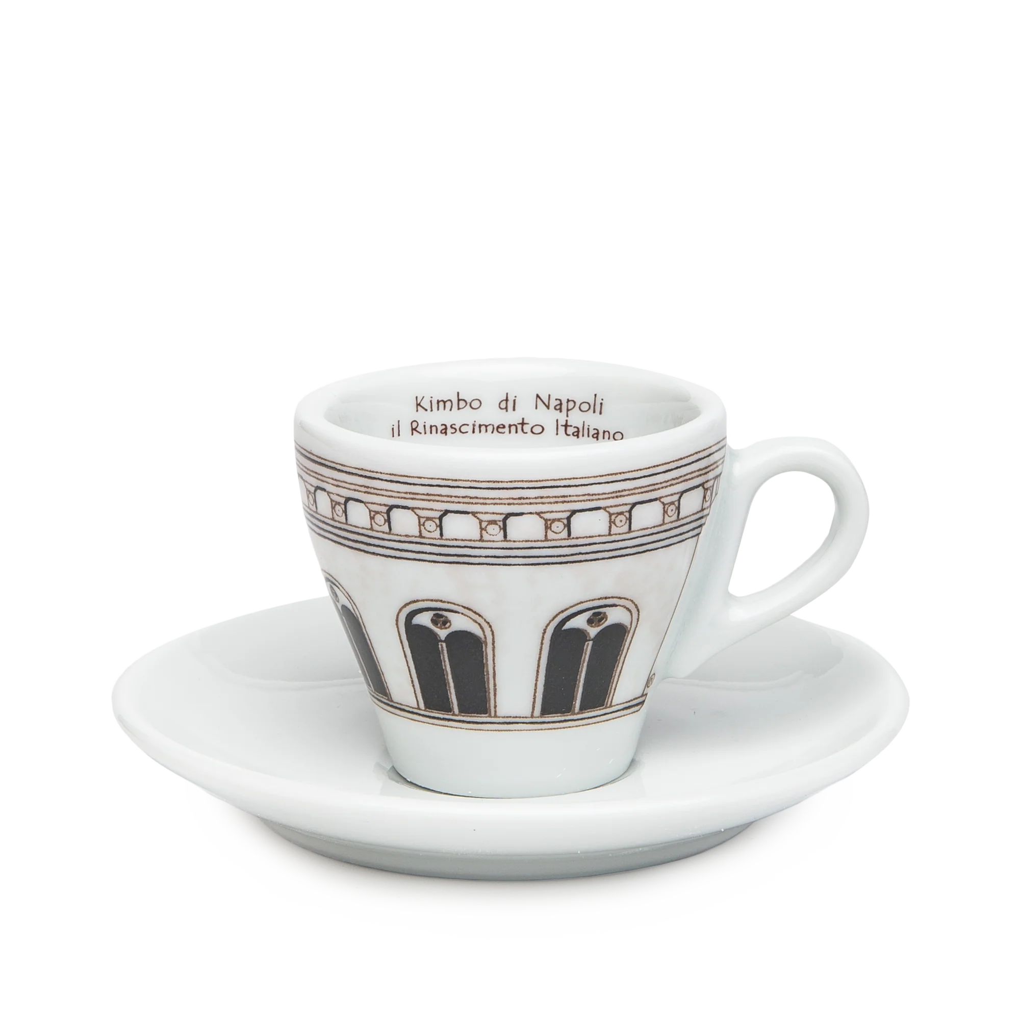 Tazzine - Set di 6 tazzine da caffè con piatto Collezione "Rinascimento" - Image 7
